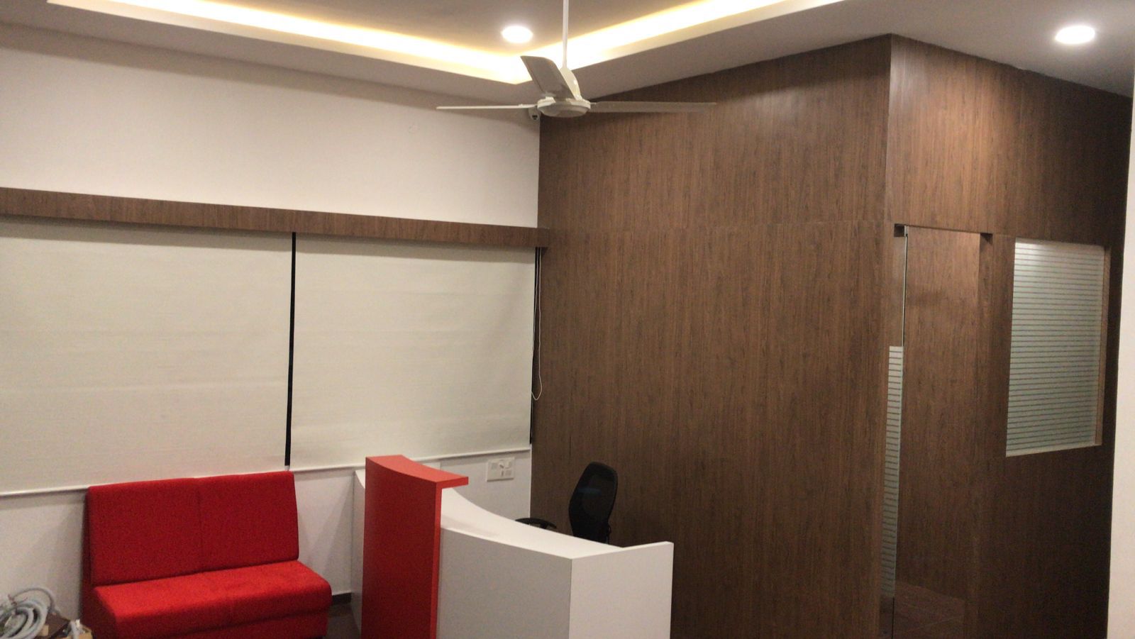 Commercial reception fit-out